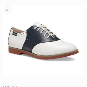 Women’s Eastland, Sadie Oxford White Blue 11M